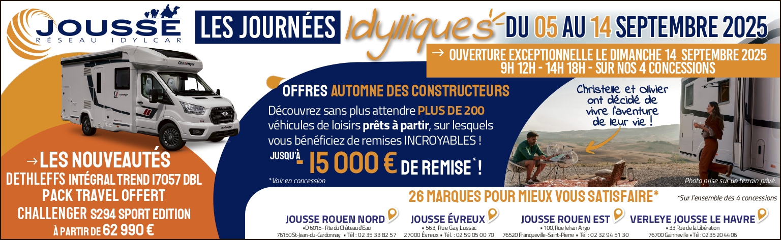 Les Journées Idylliques Septembre 2025